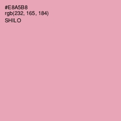 #E8A5B8 - Shilo Color Image