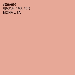 #E8A897 - Mona Lisa Color Image