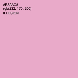 #E8AAC8 - Illusion Color Image