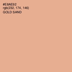 #E8AE92 - Gold Sand Color Image