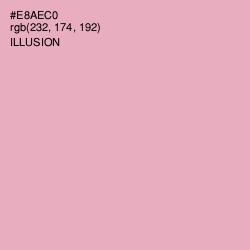 #E8AEC0 - Illusion Color Image