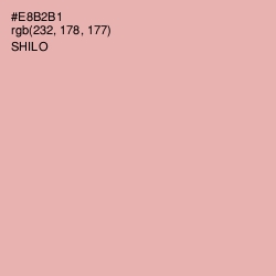 #E8B2B1 - Shilo Color Image