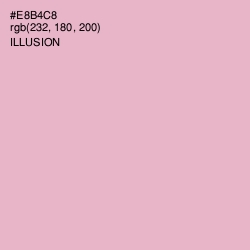 #E8B4C8 - Illusion Color Image