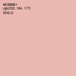 #E8B8B1 - Shilo Color Image
