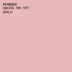 #E8B8BB - Shilo Color Image