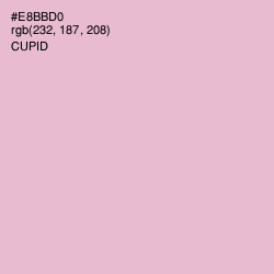 #E8BBD0 - Cupid Color Image