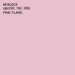 #E8C0CE - Pink Flare Color Image