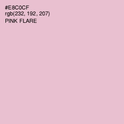 #E8C0CF - Pink Flare Color Image