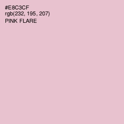 #E8C3CF - Pink Flare Color Image