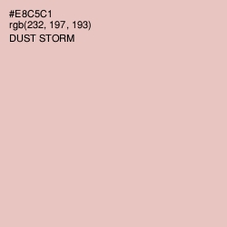 #E8C5C1 - Dust Storm Color Image