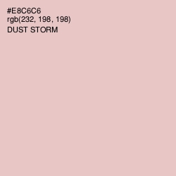#E8C6C6 - Dust Storm Color Image