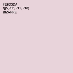 #E8D3DA - Bizarre Color Image