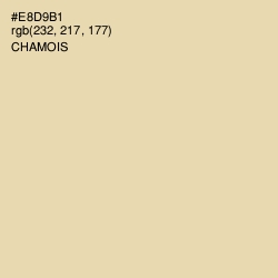 #E8D9B1 - Chamois Color Image