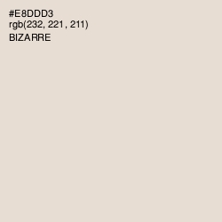 #E8DDD3 - Bizarre Color Image