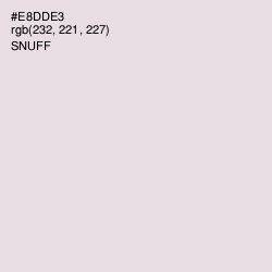 #E8DDE3 - Snuff Color Image