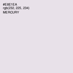 #E8E1EA - Mercury Color Image