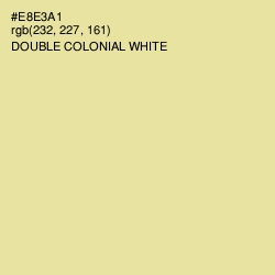 #E8E3A1 - Double Colonial White Color Image