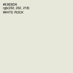 #E8E8DA - White Rock Color Image