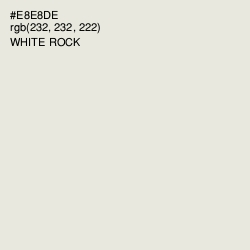 #E8E8DE - White Rock Color Image