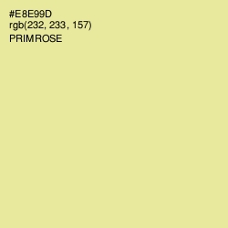 #E8E99D - Primrose Color Image