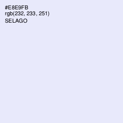 #E8E9FB - Selago Color Image