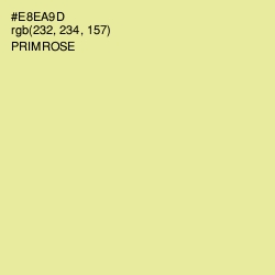 #E8EA9D - Primrose Color Image