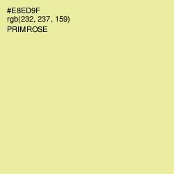 #E8ED9F - Primrose Color Image