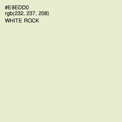 #E8EDD0 - White Rock Color Image