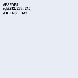 #E8EDF5 - Athens Gray Color Image