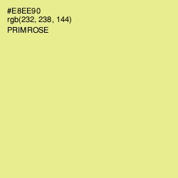 #E8EE90 - Primrose Color Image