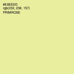 #E8EE9D - Primrose Color Image