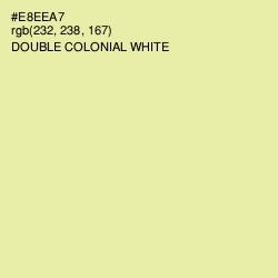 #E8EEA7 - Double Colonial White Color Image
