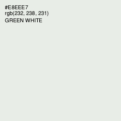#E8EEE7 - Green White Color Image