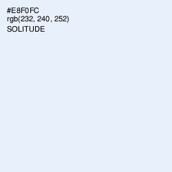 #E8F0FC - Solitude Color Image