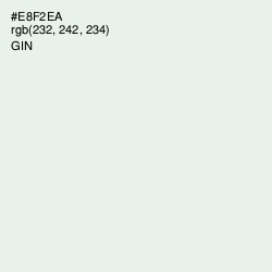 #E8F2EA - Gin Color Image