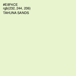 #E8F4CE - Tahuna Sands Color Image