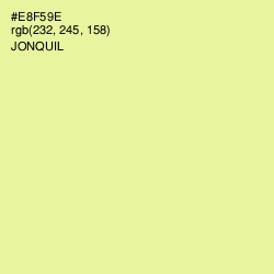 #E8F59E - Jonquil Color Image