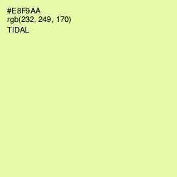 #E8F9AA - Tidal Color Image