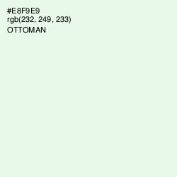 #E8F9E9 - Ottoman Color Image