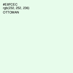 #E8FCEC - Ottoman Color Image