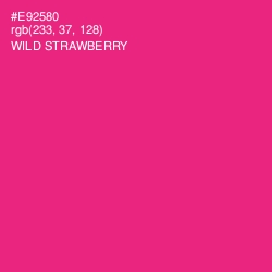 #E92580 - Wild Strawberry Color Image