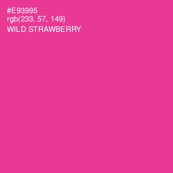 #E93995 - Wild Strawberry Color Image