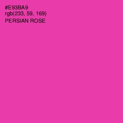 #E93BA9 - Persian Rose Color Image