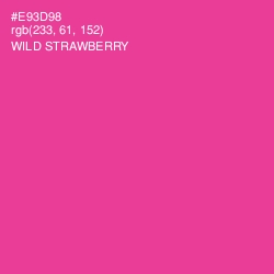 #E93D98 - Wild Strawberry Color Image