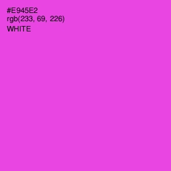 #E945E2 - Orchid Color Image