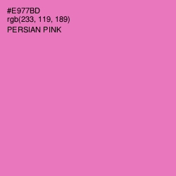 #E977BD - Persian Pink Color Image