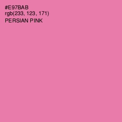 #E97BAB - Persian Pink Color Image
