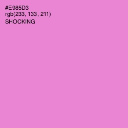 #E985D3 - Shocking Color Image