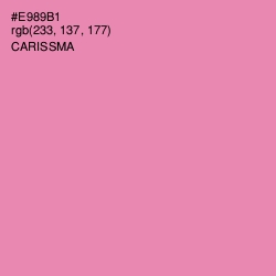 #E989B1 - Carissma Color Image