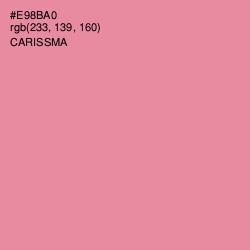 #E98BA0 - Carissma Color Image